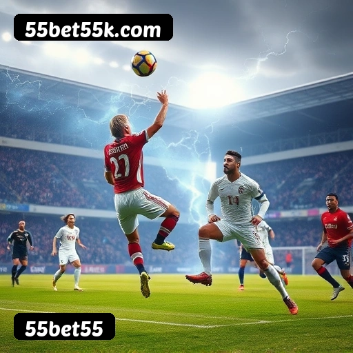 55bet55 bônus R$5.000 + 500 giros - Rollover 35x, prazo 30 dias, 38% taxa conversão